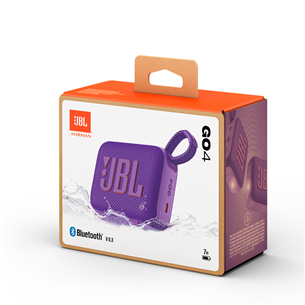 JBL GO 4, violetinė - Belaidė kolonėlė Prekė - JBLGO4PUR