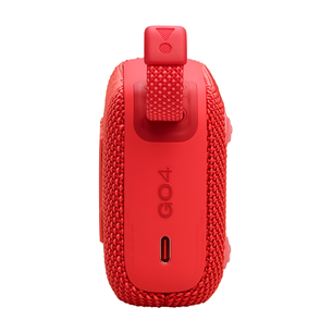 JBL GO 4, raudona - Belaidė kolonėlė Prekė - JBLGO4RED