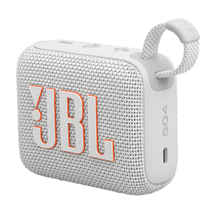 JBL GO 4, белый - Портативная беспроводная колонка Товар - JBLGO4WHT JBLGO4WHT