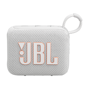 JBL GO 4, balta - Belaidė kolonėlė Prekė - JBLGO4WHT