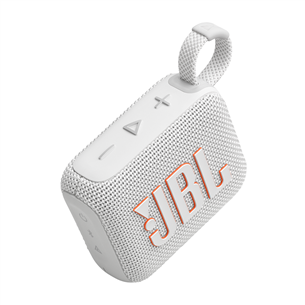 JBL GO 4, balta - Belaidė kolonėlė Prekė - JBLGO4WHT