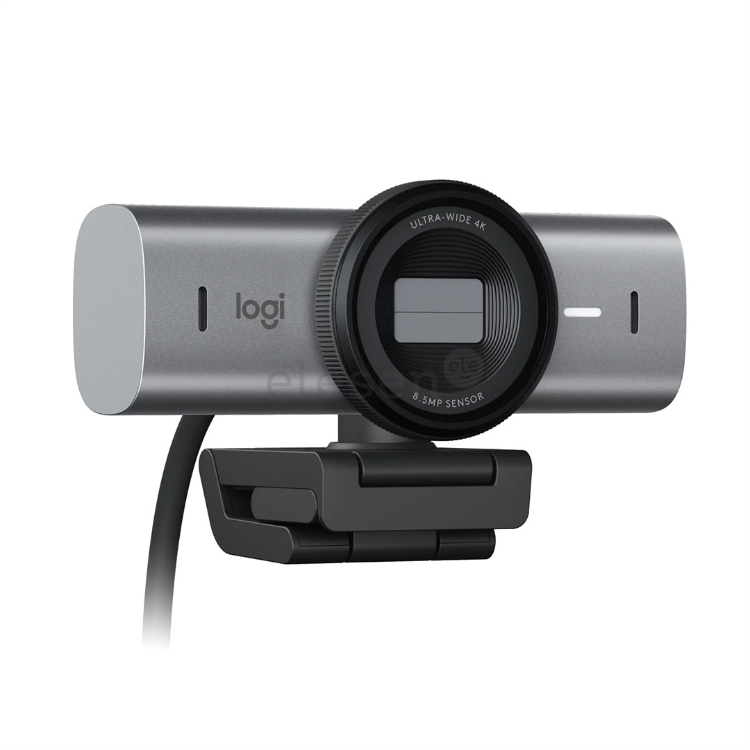 Logitech MX Brio, 4K, USB-C, juoda - Web kamera Prekė - 960-001559