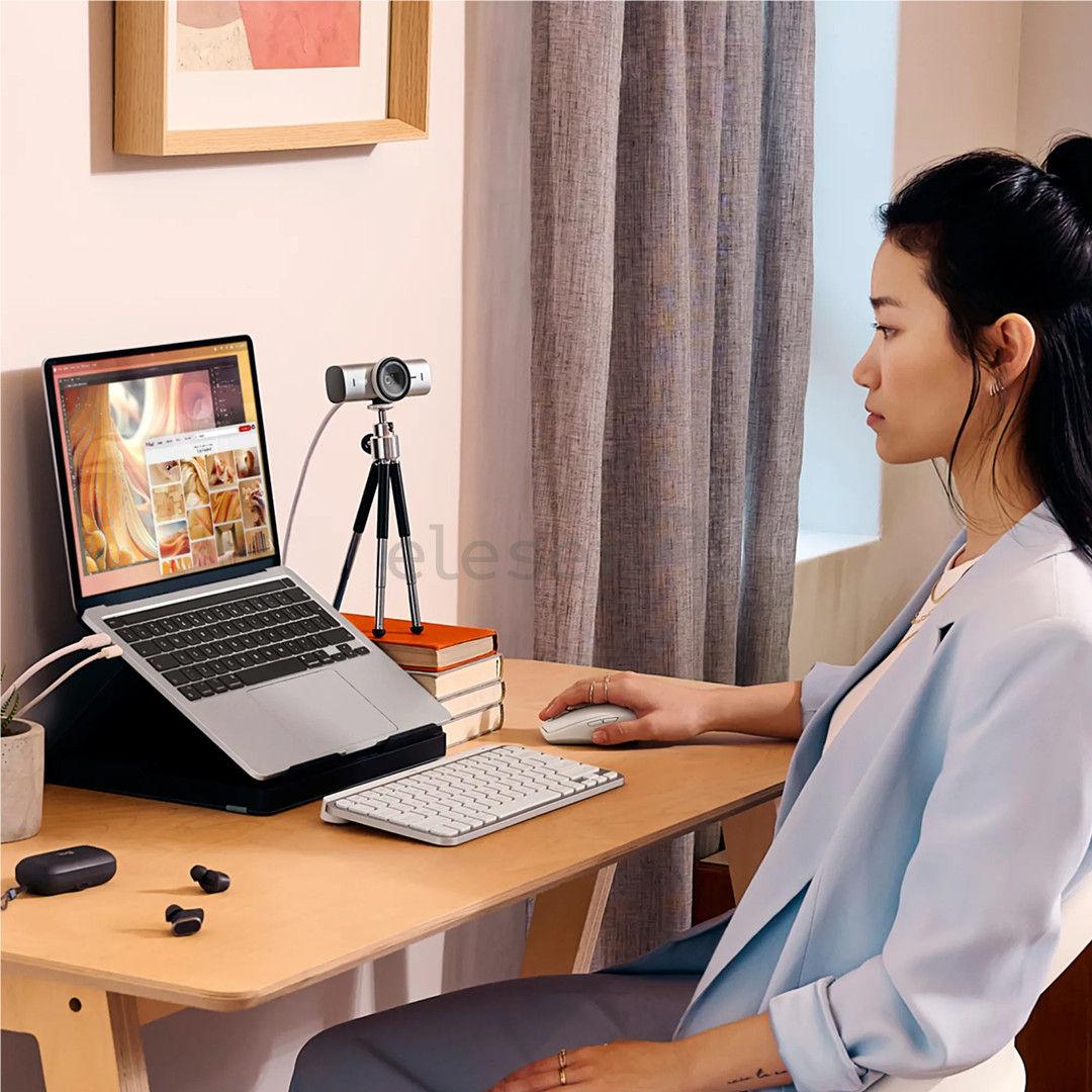 Logitech MX Brio, 4K, USB-C, juoda - Web kamera Prekė - 960-001559