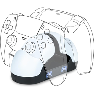 BigBen Nacon Dual Charging Station, PlayStation 5, белый - Зарядная станция для контроллеров Товар - 3665962021141 3665962021141