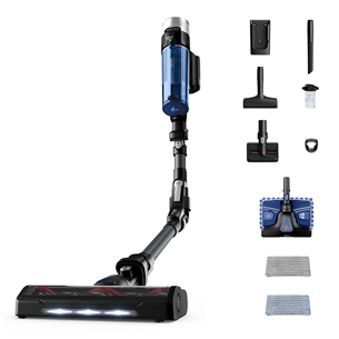 Tefal X-Force Flex 9.60 Aqua, juodas - Belaidis dulkių siurblys + baterija BUNDLETY20C7WOACC