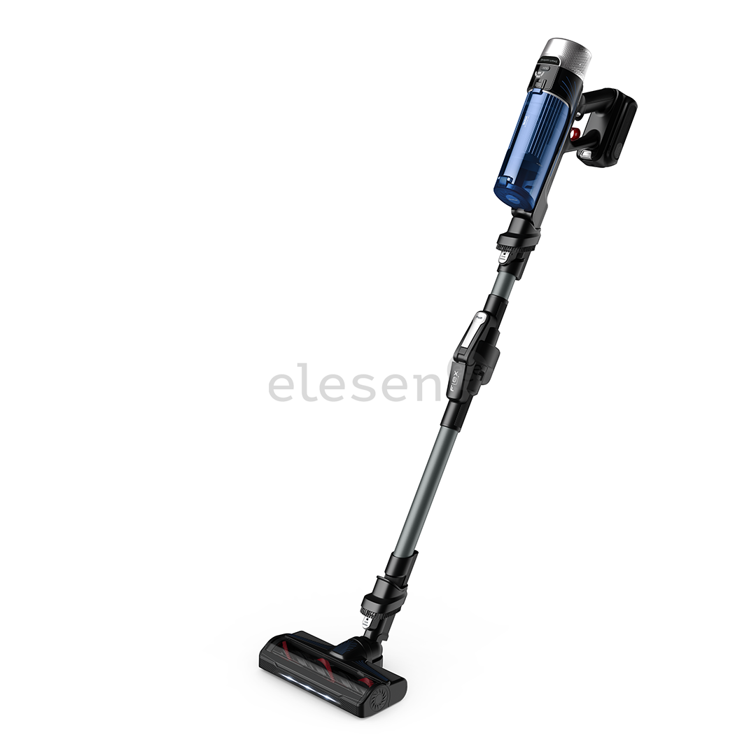 Tefal X-Force Flex 9.60 Aqua, juodas - Belaidis dulkių siurblys + baterija