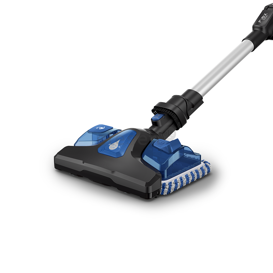 Tefal X-Force Flex 9.60 Aqua, juodas - Belaidis dulkių siurblys + baterija