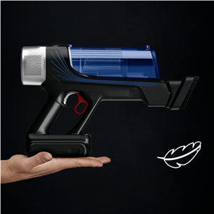 Tefal X-Force Flex 9.60 Aqua, juodas - Belaidis dulkių siurblys + baterija