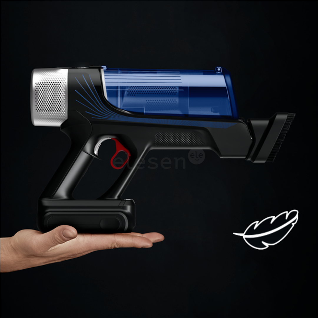 Tefal X-Force Flex 9.60 Aqua, juodas - Belaidis dulkių siurblys + baterija
