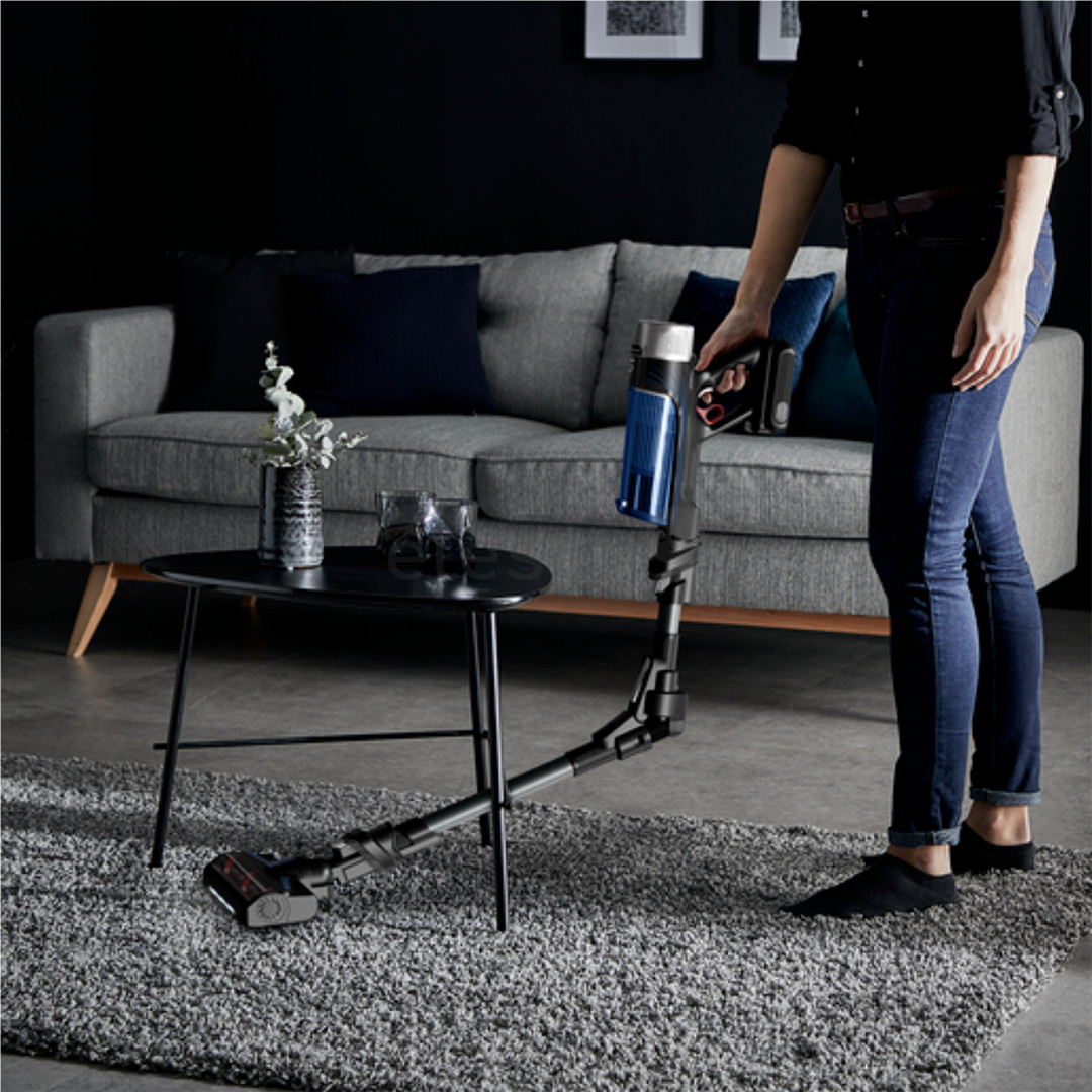 Tefal X-Force Flex 9.60 Aqua, juodas - Belaidis dulkių siurblys + baterija