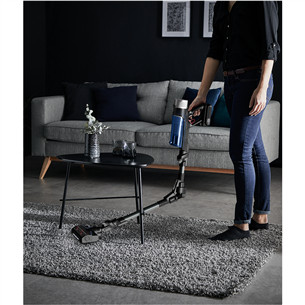 Tefal X-Force Flex 9.60 Aqua, juodas - Belaidis dulkių siurblys + baterija