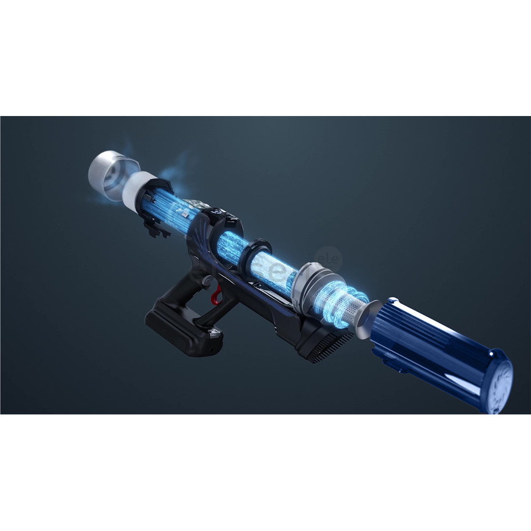 Tefal X-Force Flex 9.60 Aqua, juodas - Belaidis dulkių siurblys + baterija