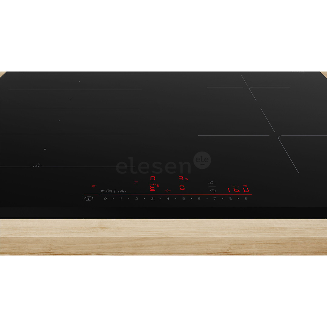 Bosch, Series 6, frameless, black - Built-in induction hob