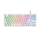 Trust GXT 833 Thado TKL, SWE, белый - Проводная клавиатура
