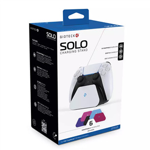 Gioteck SOLO Charging Stand For PS5 - Charger for PS5 Controller Item - 812313011150
