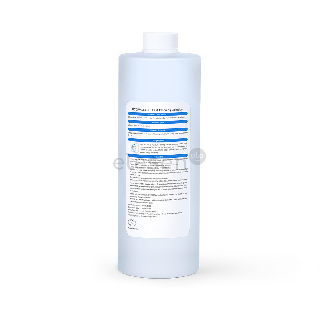 Ecovacs, 1000 ml - Valymo priemonė robotui dulkių siurbliui