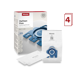 Miele HyClean Pure G/N, 4 vnt. - Dulkių siurblio maišeliai Prekė - 12421130
