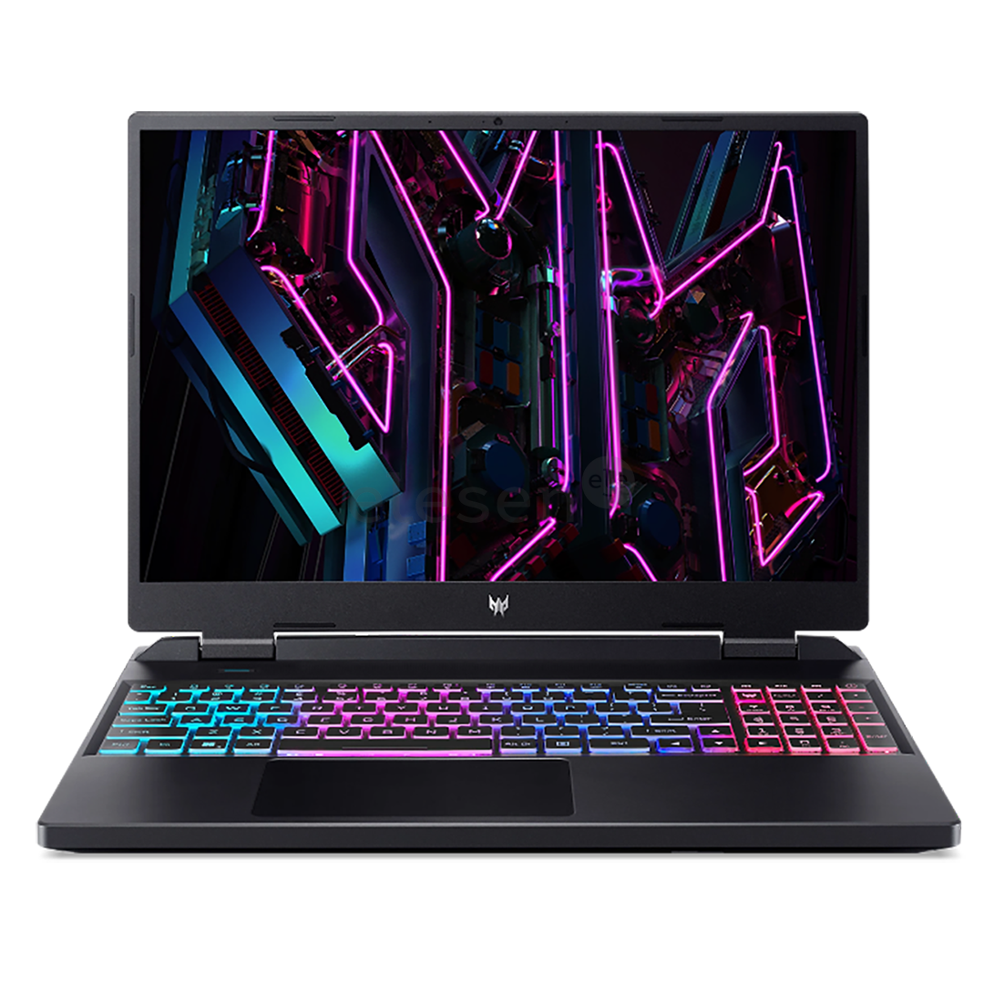 Acer Predator Helios Neo 16, 16'', WUXGA, 165 Hz, i7, 16 GB, 512 GB, RTX 4060, ENG, juodas - Nešiojamas kompiuteris