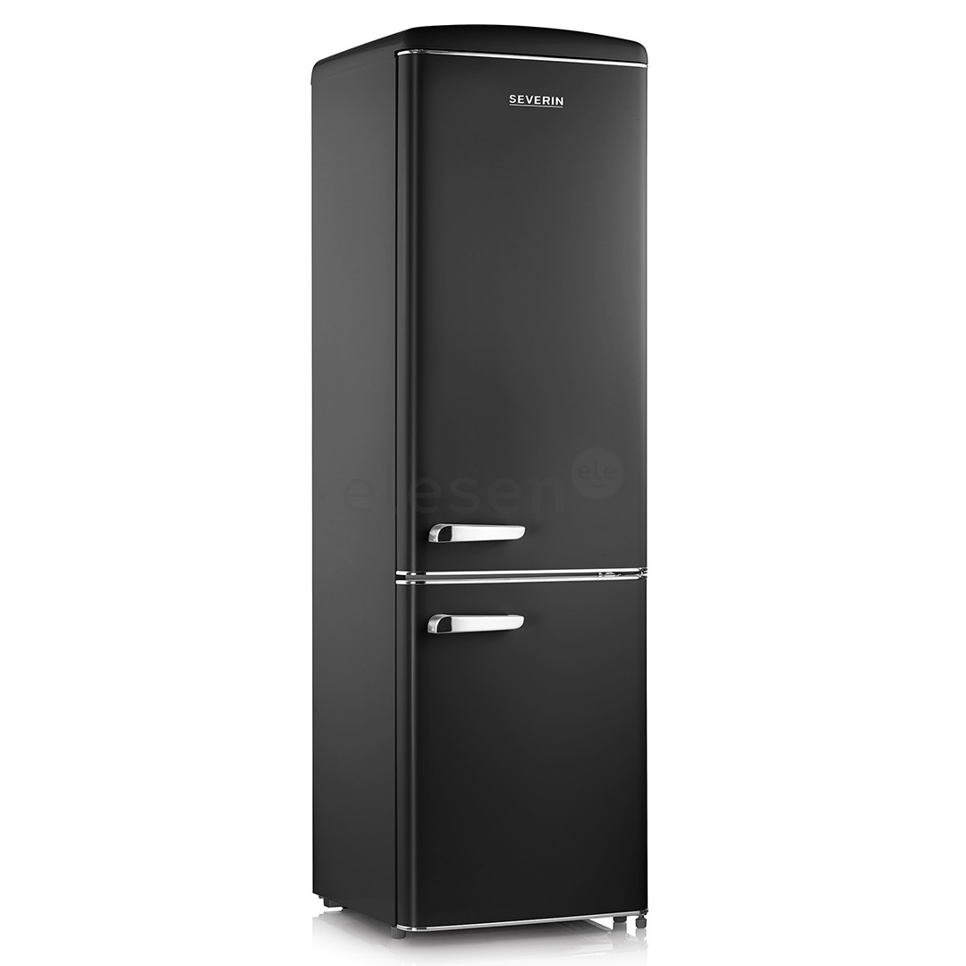 Severin, Retro, 244 L, height 181 cm, black - Refrigerator RKG8918