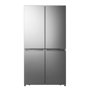 Hisense, Total No Frost, 609 L, aukštis 179 cm, nerūdijančio plieno - Šaldytuvas Prekė - RQ758N4SBSE RQ758N4SBSE