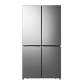 Hisense, Total No Frost, 609 L, aukštis 179 cm, nerūdijančio plieno - Šaldytuvas Prekė - RQ758N4SBSE