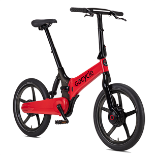 GoCycle G4i+, raudonas - Elektrinis dviratis Prekė - KKL-3515 KKL-3515