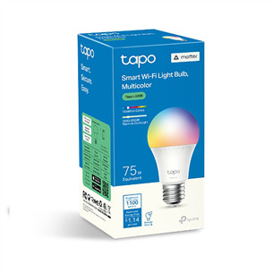 TP-Link L530E, Wi-Fi, Matter, spalvota - Išmanioji lemputė