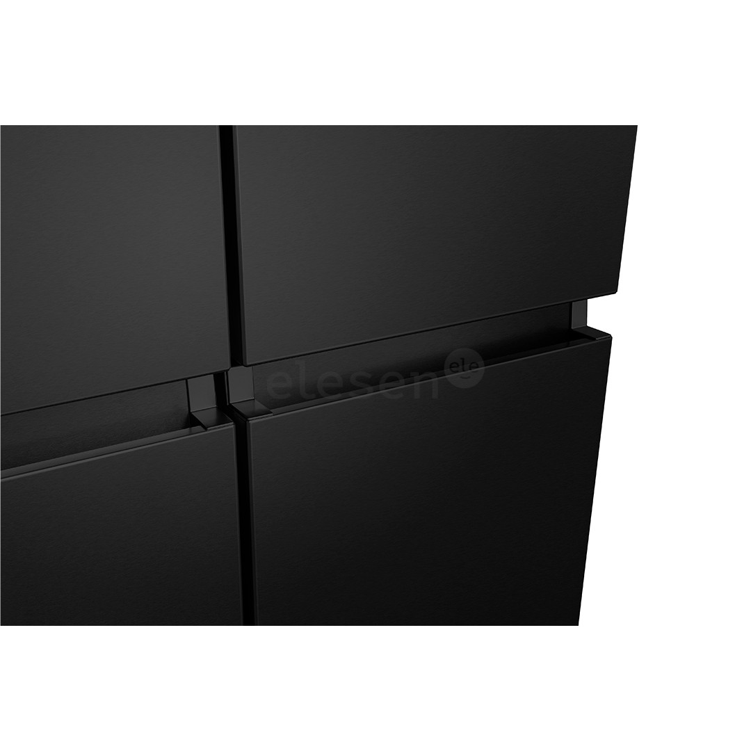 Hisense, Total No Frost, 609 L, aukštis 179 cm, juodas - Šaldytuvas