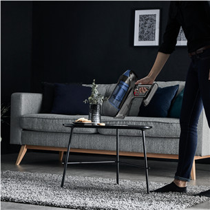 Tefal X-Force Flex 12.60 Aqua, mėlynas - Belaidis dulkių siurblys + baterija