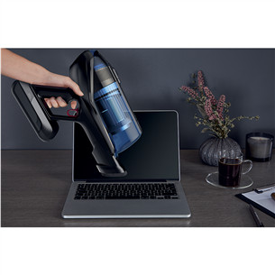 Tefal X-Force Flex 12.60 Aqua, mėlynas - Belaidis dulkių siurblys + baterija