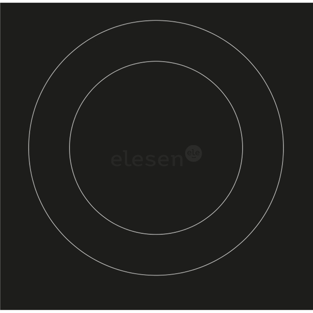 Whirlpool, domino, width 30 cm, black - Built-in ceramic hob