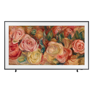 Samsung The Frame (2024) LS03D, 65'', 4K UHD, QLED, black - TV Item - QE65LS03DAUXXH QE65LS03DAUXXH