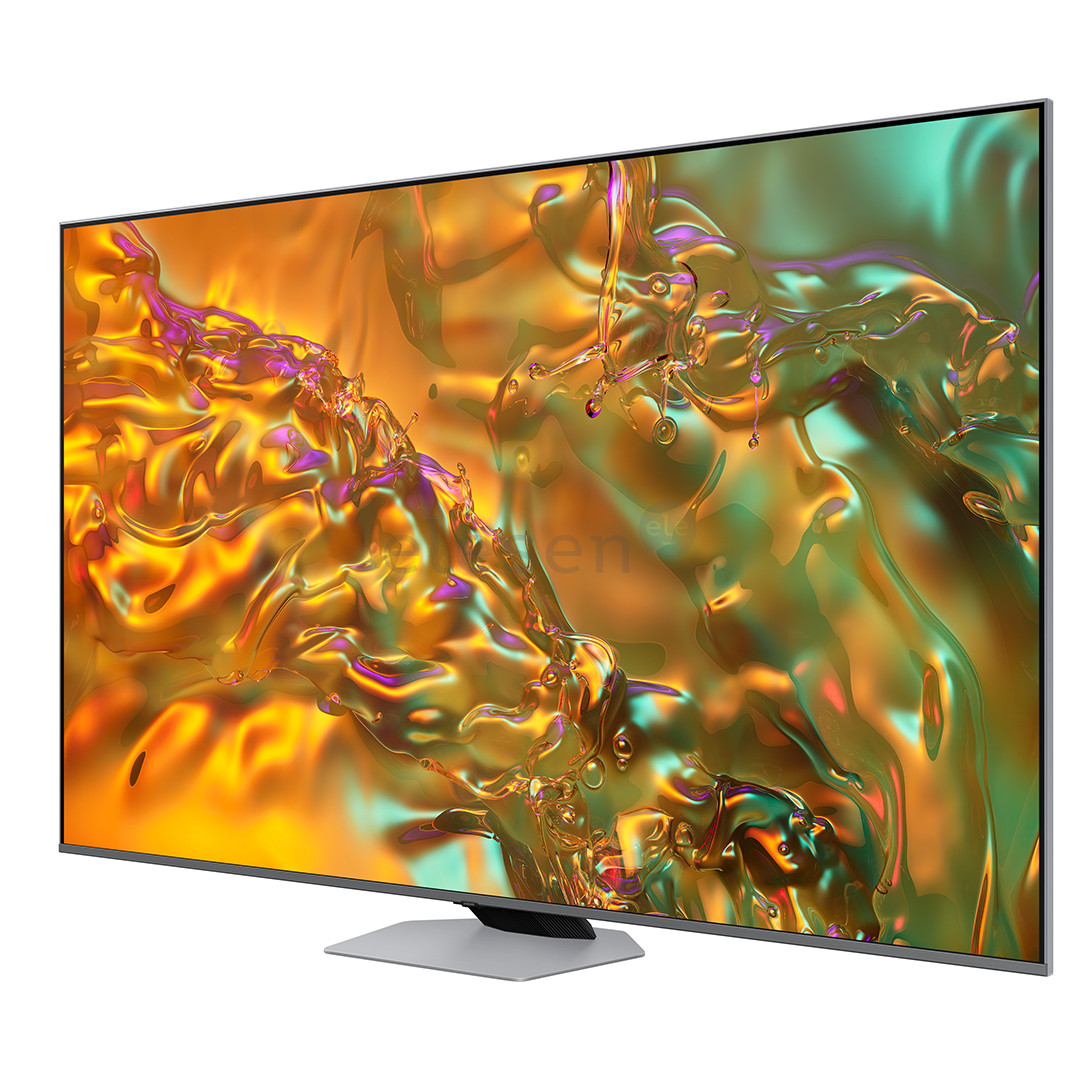 Samsung Q80D, 65'', 4K UHD, QLED, pilkas - Televizorius