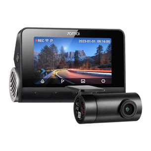 70mai Dash Cam 4K A810 and RC12 Rear Cam, juodas - Vaizdo registratorius Prekė - A810-2