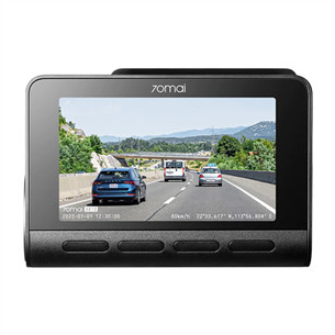 70mai Dash Cam 4K A810 and RC12 Rear Cam, juodas - Vaizdo registratorius Prekė - A810-2