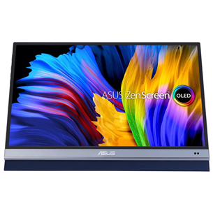 ASUS ZenScreen OLED Item - MQ16AH, 15.6'', FHD, USB-C, pilkas - Nešiojamas monitorius