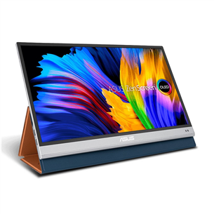 ASUS ZenScreen OLED Item - MQ16AH, 15.6'', FHD, USB-C, pilkas - Nešiojamas monitorius