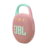 Belaidė kolonėlė JBL Clip 5, rožinė Prekė-JBLCLIP5PINK