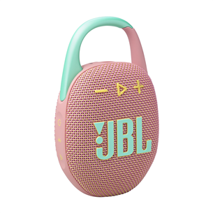 Belaidė kolonėlė JBL Clip 5, rožinė Prekė-JBLCLIP5PINK