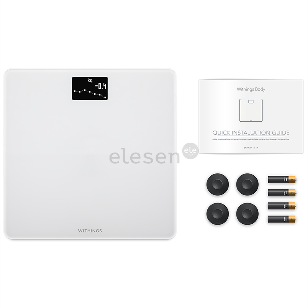 Withings Body, white - Diagnostic bathroom scale