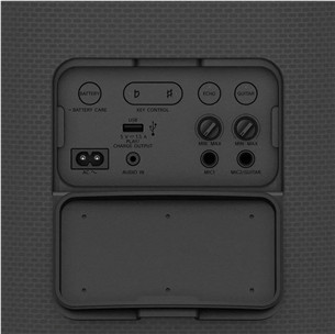 Sony XV500 X-Series, Bluetooth, USB-A, juodas - Muzikinis centras