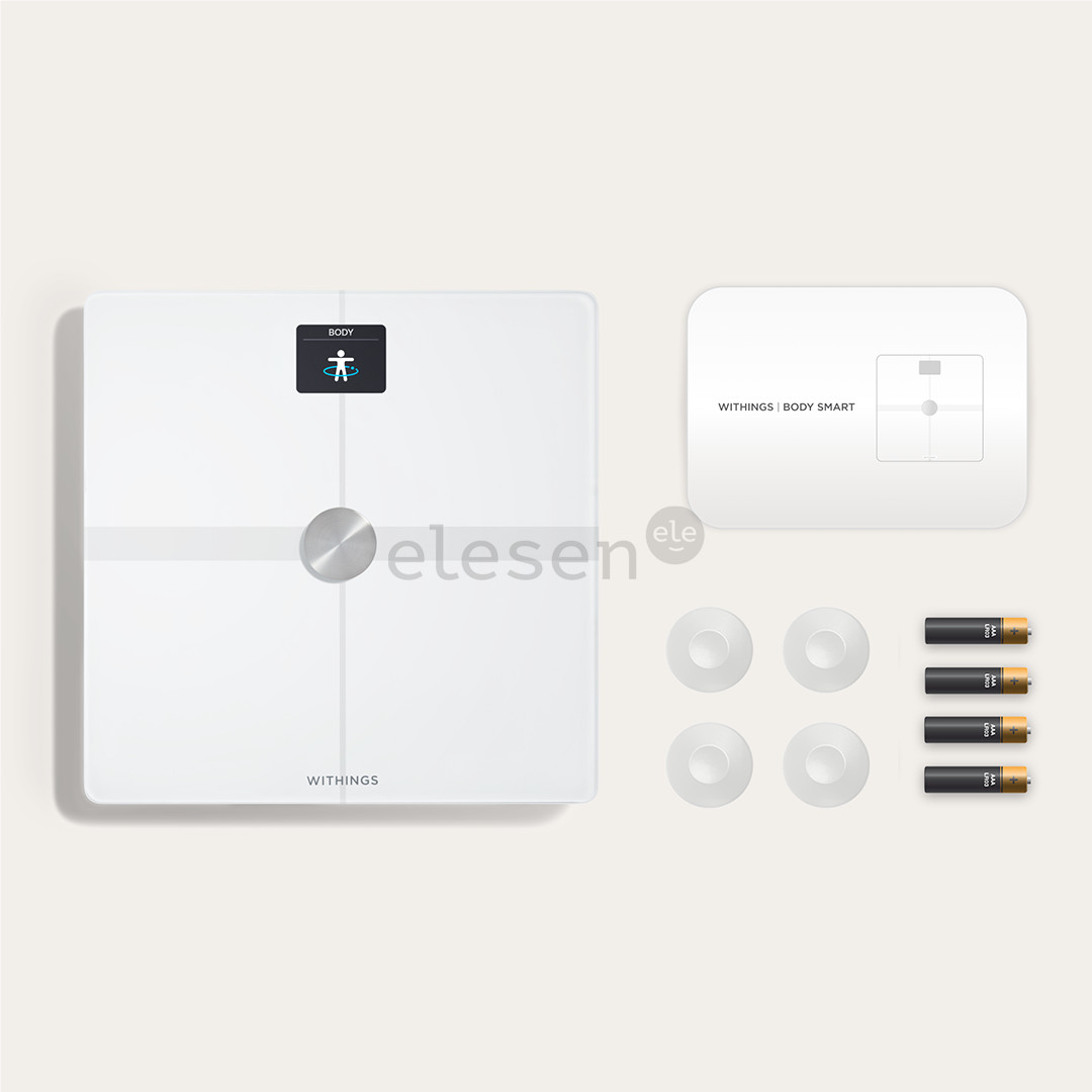 Withings Body Smart, white - Diagnostic bathroom scale