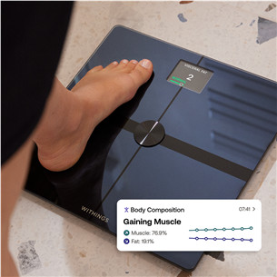 Withings Body Smart, black - Diagnostic bathroom scale