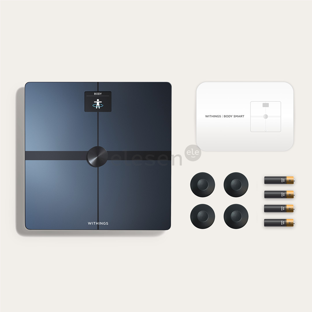 Withings Body Smart, black - Diagnostic bathroom scale