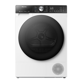 Džiovyklė Hisense, 10 kg, gylis 61 cm Prekė - DH5S102BW/PL