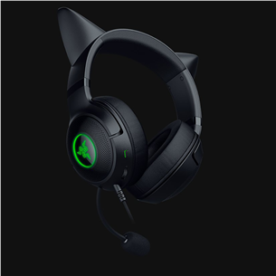 Razer Kraken Kitty V2, juodos - Ausinės Prekė - RZ04-04730100-R3M1