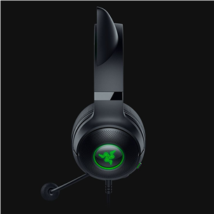 Razer Kraken Kitty V2, juodos - Ausinės Prekė - RZ04-04730100-R3M1