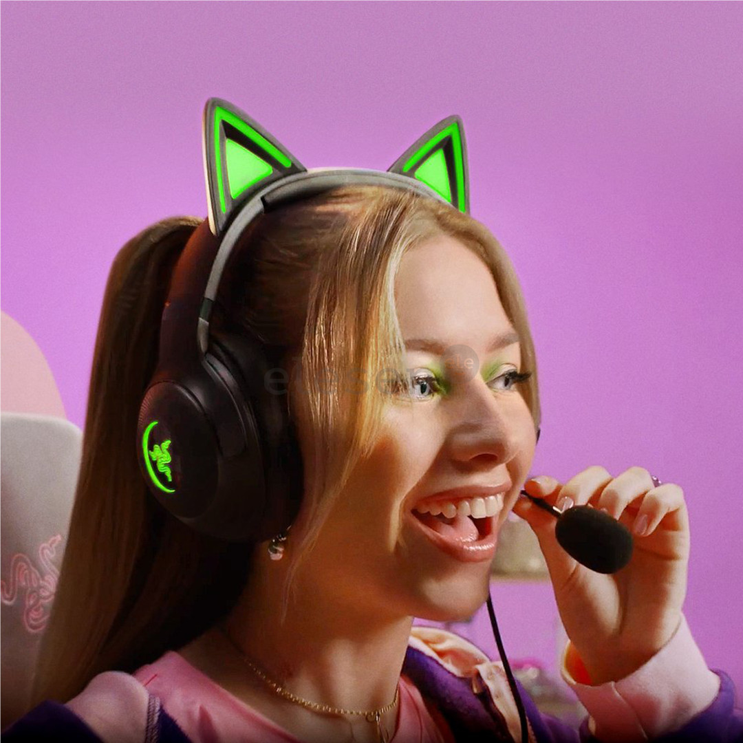 Razer Kraken Kitty V2, черный - Проводная гарнитура Товар - RZ04-04730100-R3M1