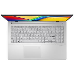 Asus VivoBook GO 15, 15.6", FHD, Ryzen 5, 8 GB, 512 GB, sidabrinis - Nešiojamas kompiuteris