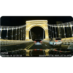 70mai Dash Cam M500 1944p, 64 GB eMMC, juodas - Vaizdo registratorius Prekė - M50064G